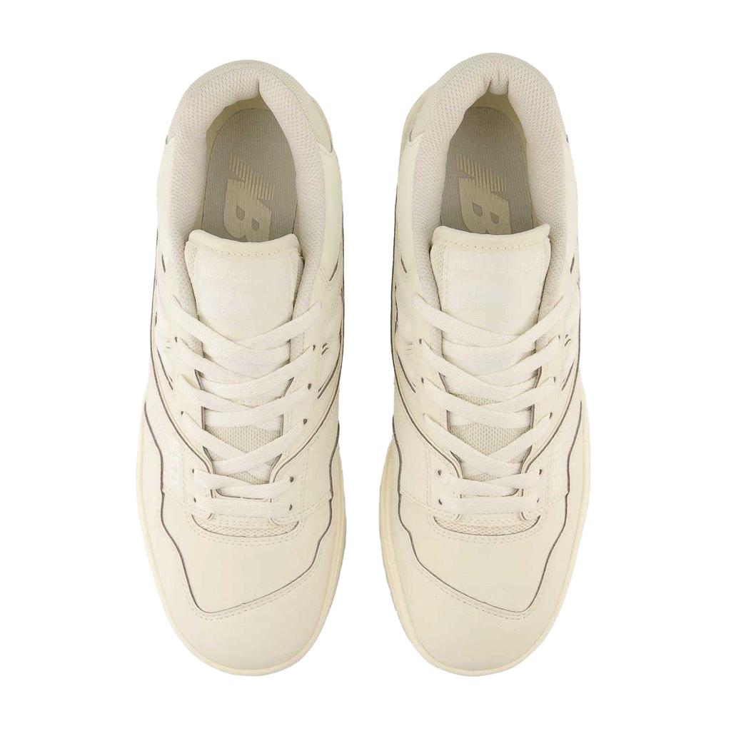 New Balance Mens Leather Round Toe Flat Trainers