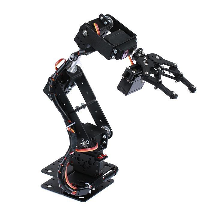6DOF Robotics Teaching Platform with Multi-DOF Robotic Arm and Hand