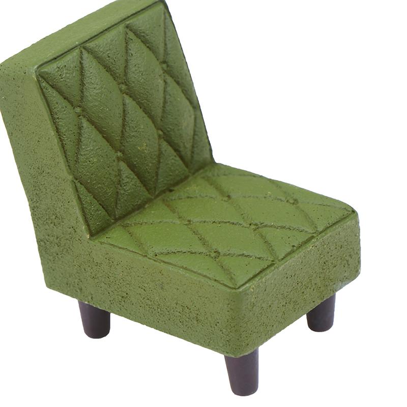 1/12 Dollhouse Miniature Accessories Mini Resin Stool Simulation Chair Furniture