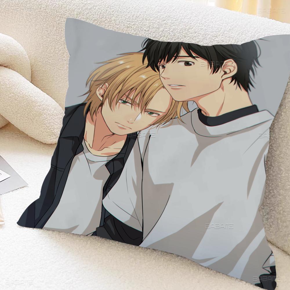 Anime Banana Fish Maple Design Cushion Cover Happy Autumn Harvest Decor Holiday Decorati Pillow Cover