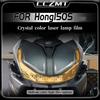 For Qjmotor Hong 150S 2025 Motorcycle Headlight Film Taillight Film Honeycomb Laser Protection Sticker Modified Accessories