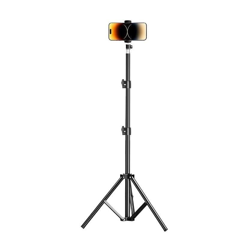 Suporte Tripé Multifuncional Portátil para Transmissão ao Vivo, Fotografia, Uso Doméstico e Atividades ao Ar Livre