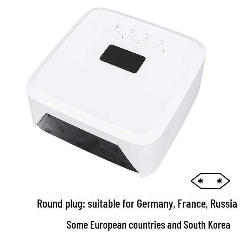 High-Power Crystal Bead UV Gel Curing Nail Lamp with Smart Sensor