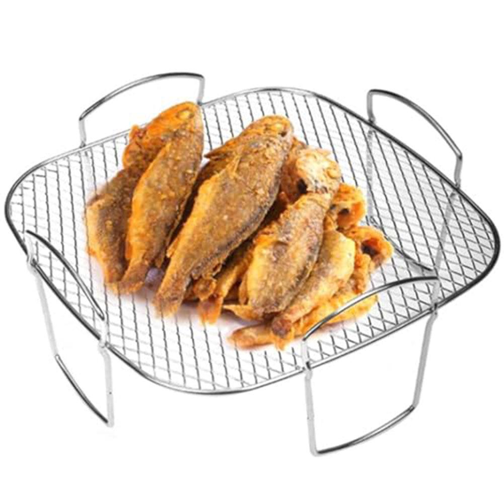 Enjoy Crispy and Delicious Results Every Time with This Easy To Clean Air Fryer Rack Enhance Your Cooking Experience