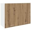 VidaXL Armoire suspendue "Lyon" Chêne artisanal 80 x 31 x 60 cm Bois d'ingénierie 856111