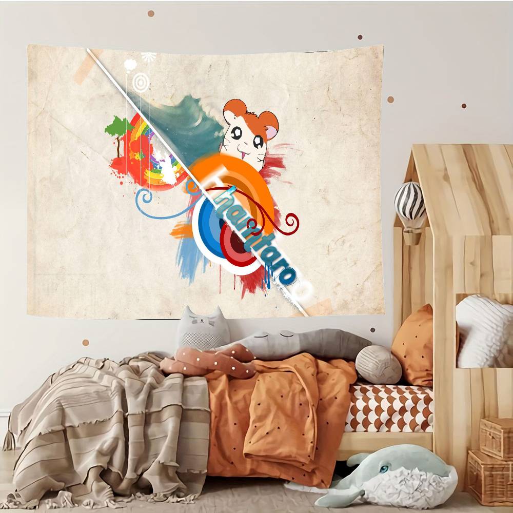 Hamtaro Tapestry Customizable Tapestries Of Various Styleswall Hangings Celebrity Photo Printingwall Hangings