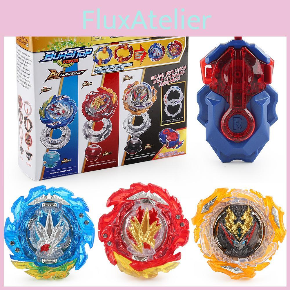 Beyblade B-203 Ultimate Fusion Dx Left Right Gyro Transmitters Kids Gift Set