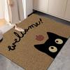 Entrance door wire circle floor mat, entrance mat, household whole carpet, dust removal, adjustable foot mat