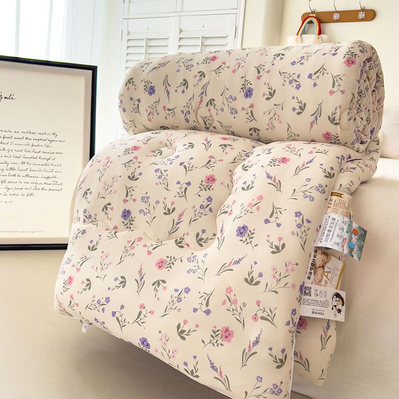 Pilotă cu soia de calitate pentru mamă și bebeluș clasa A, din bumbac, tricotată, cu puf pentru copii