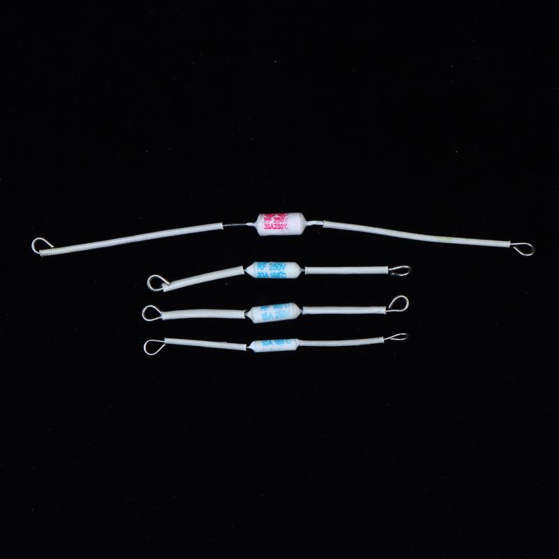 10Pcs High Temperature Ceramic Thermal Fuse 10/15/20A 250V 185℃ 230℃ for Small Home Appliance Replacement