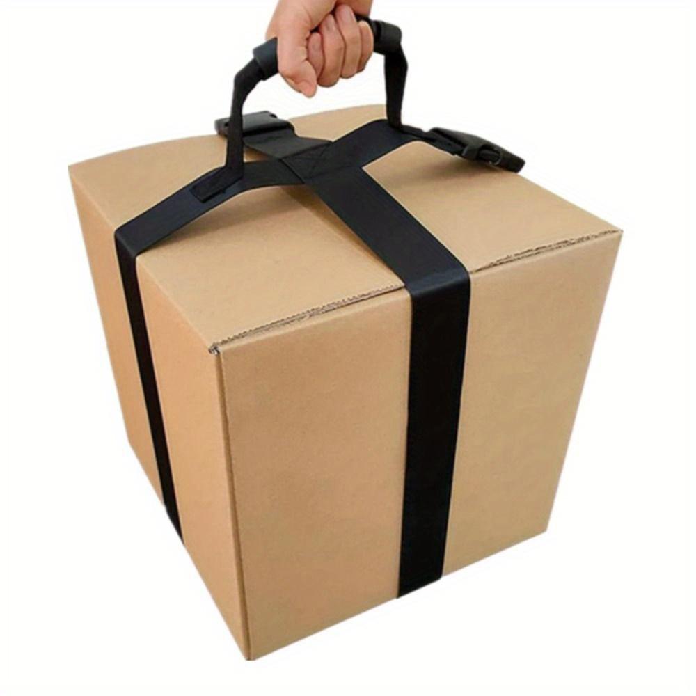 Heavy-Duty Adjustable Luggage Strap with Handle -Non-Slip Moving & Packing Belt,Transport Strap Suitable for Travel,Hauling,Boxe