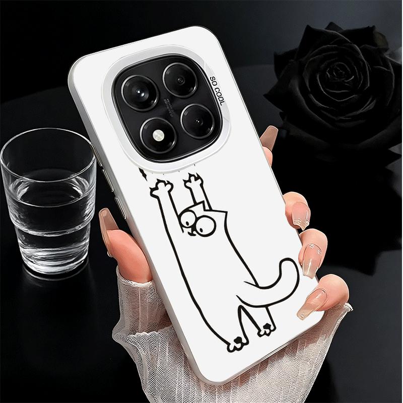 Katzenpfote Lustige Kratzpfote Niedlich Stoßfest Handyhülle für Xiaomi Redmi Note 15 14 13 12 Pro Plus 11 11S 11T 5G Hülle Anti F