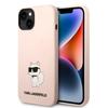 Karl Lagerfeld KLHCP14MSNCHBCP iPhone 14 Plus / 15 Plus 6.7" Hardcase Pink/pink Silicone Choupette