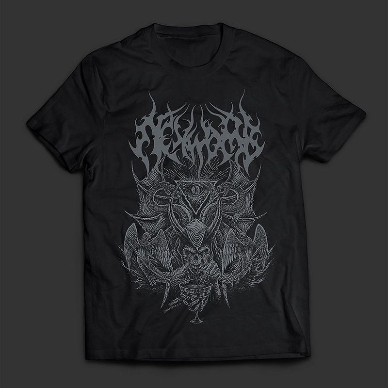 

Dissection The Bands Swedish Extreme Dark Metal Style Rock American Looseskull Unisexs and Womens Tshirts M