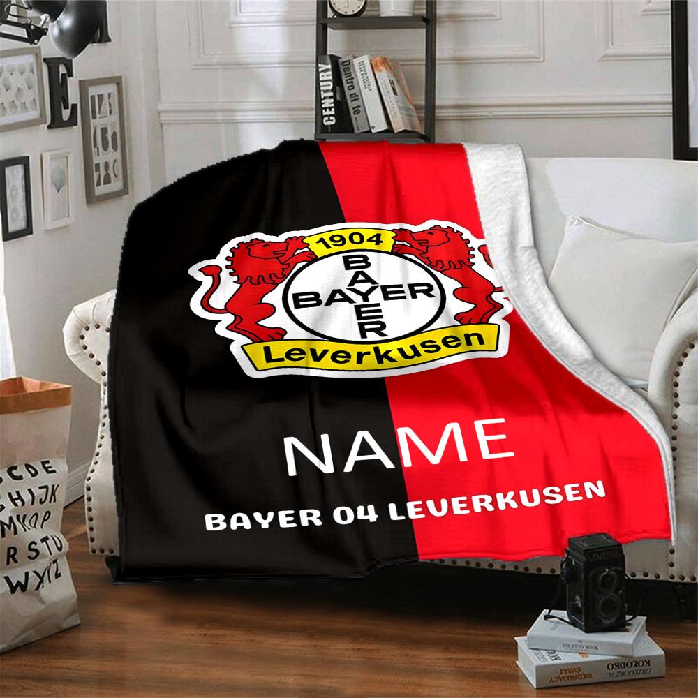 Custom Name Bochum Football Crest blanket for Couch & Bed, Plush Cozy Fuzzy Blanket Super Soft & Warm Blankets for Fall and Winter. 0908232