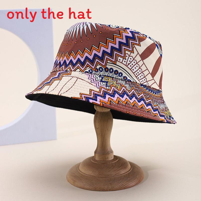 Böhmischer Baumwoll-Sonnenhut mit breiter Krempe für Sommerreisen und Sonnenschutz