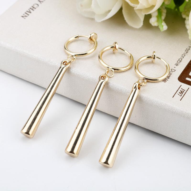 Boucles d'oreilles dorées style Zoro - Accessoires Cosplay One Piece