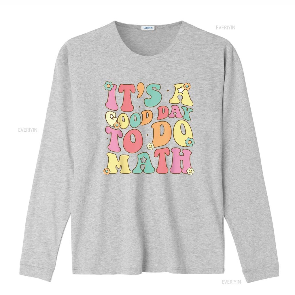 It s A Good Day To Do Math Teachers Women Funny T Shirt vintage Washed Comfortable Breathable Stretched Casual Stylish homme