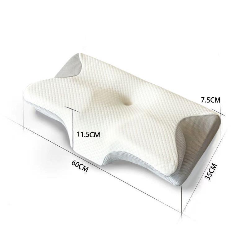 

Alien Foam Memory Butterfly Neck Pillow For Sleeping Cervical Pillows Spine серый