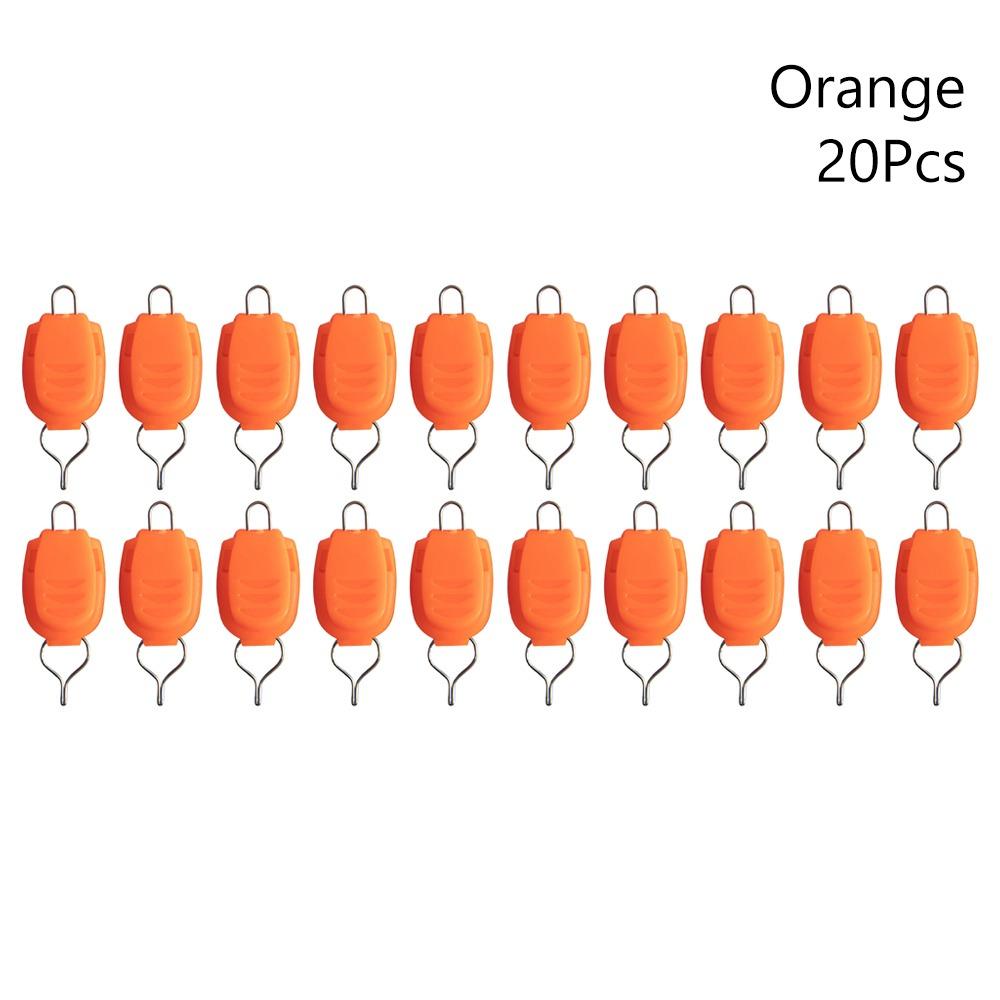 20 ks Barevný držák na rybářský vlasec Plastový naviják Zarážka Nový klip Keepeer Pro baitcastingový naviják