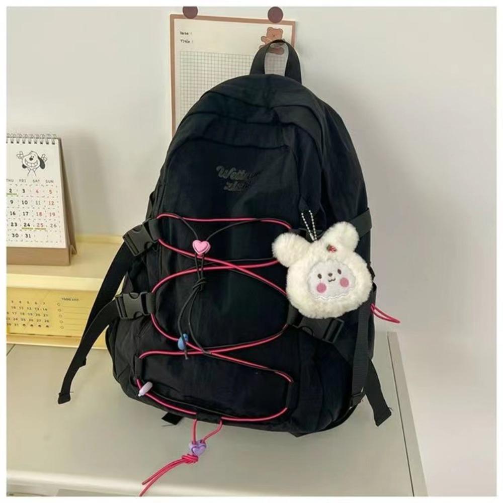 

Junior High School Student Korean Version Instagram High Looks, Large Capacity High School Backpack, College Student Outdoor Hiking Backpack