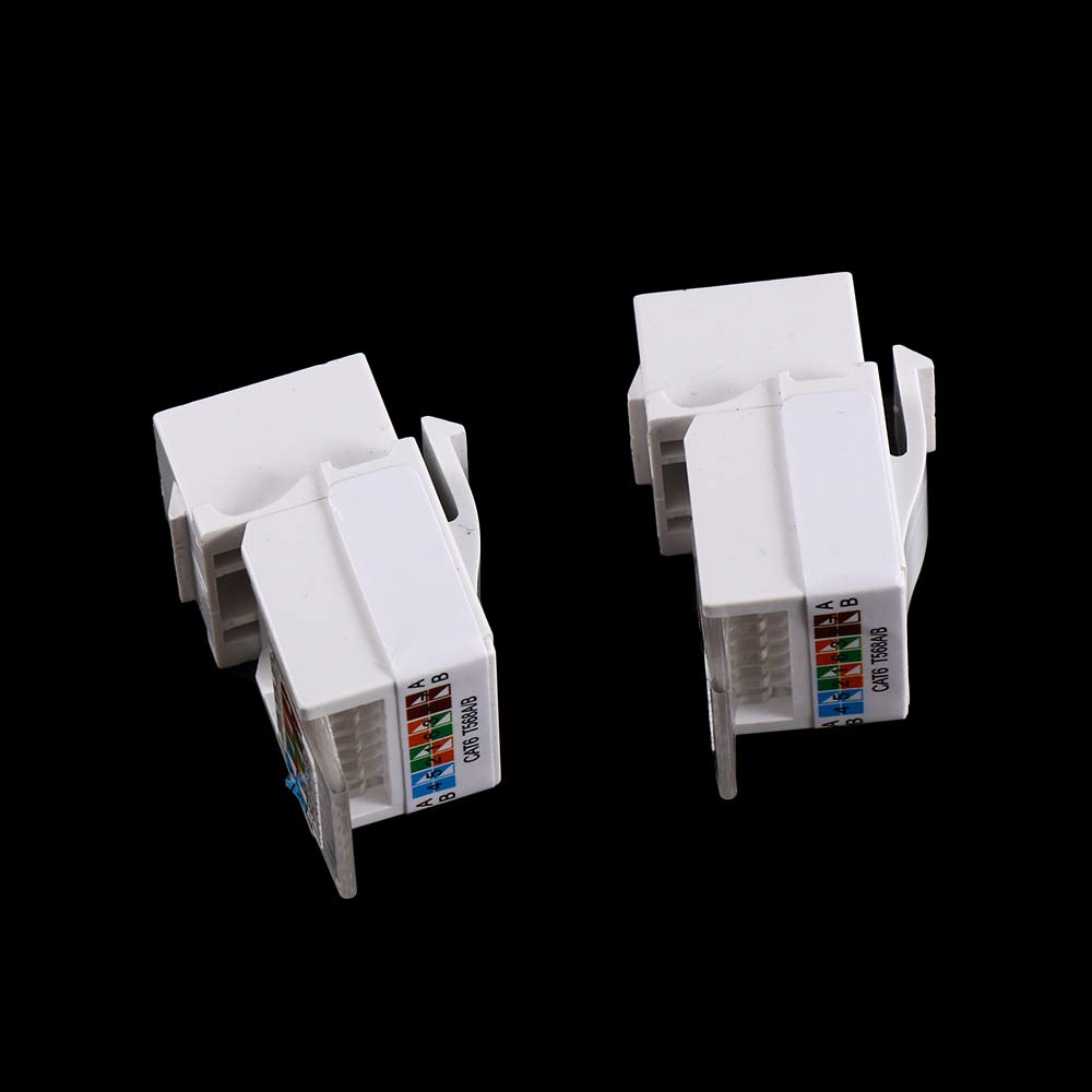 Plug Werkzeugloser Netzwerkadapter Ethernet-Adapter RJ45-Anschluss Netzwerkbuchse Netzwerkmodul CAT6