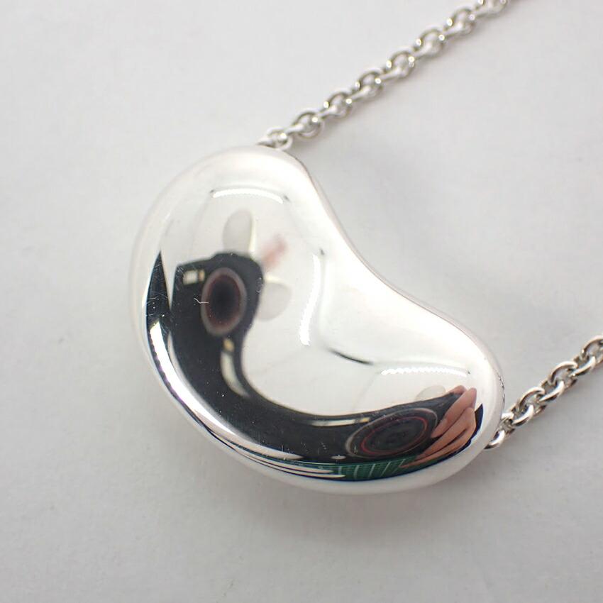 [Used] TIFFANY/Tiffany 925 Bean Pendant/necklace/g460-59