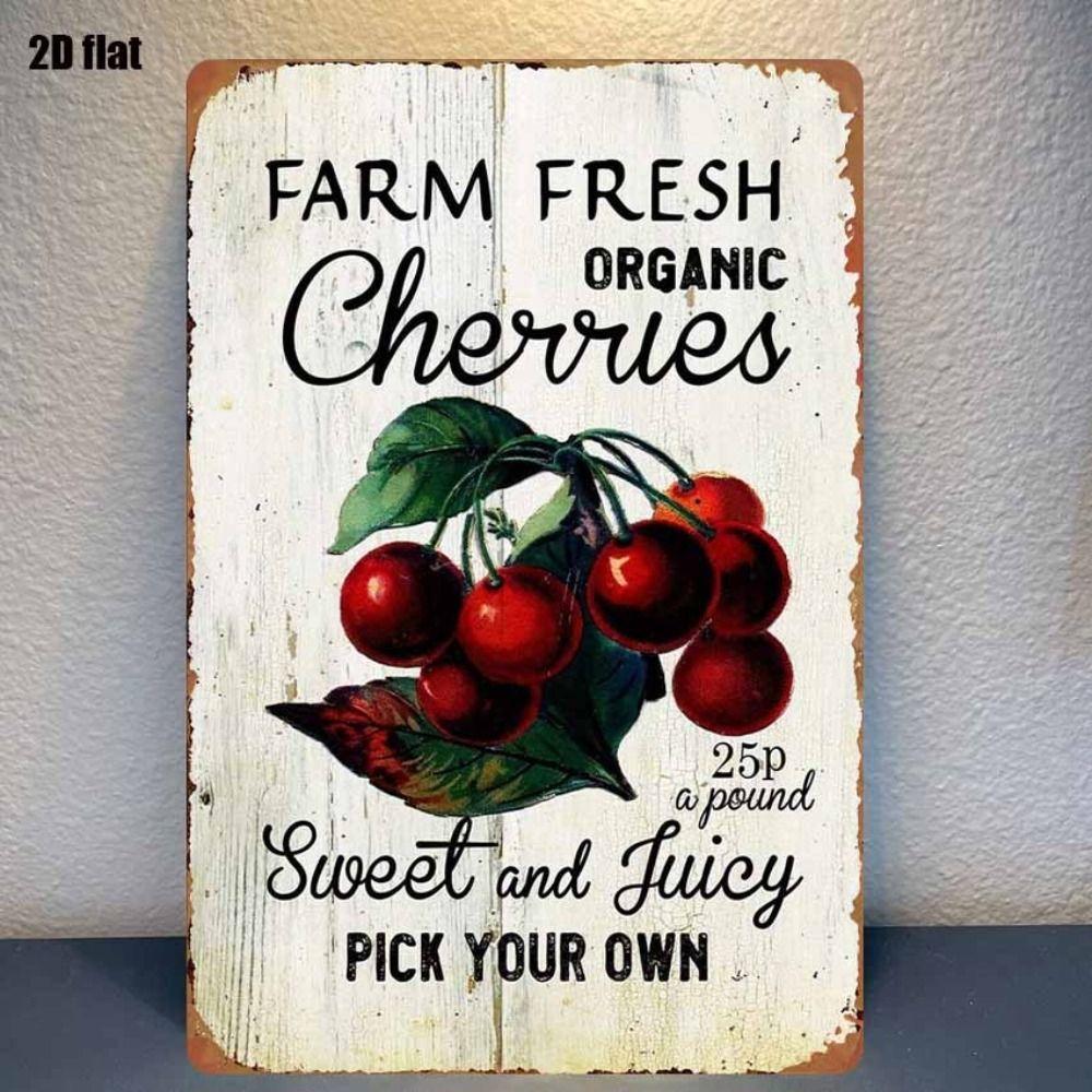 Vintage Metal Tin Sign Easter Bunny with Eggs Wall Decor Home Kitchen 20x30cm