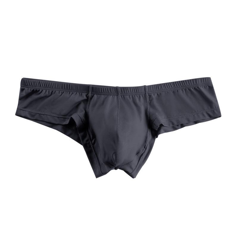 Men Erotic Clothing Modal Men's Triangle Pants Solid Color Bikini Low Waist Hip Clip Non Marking Underwear Sports Comfort Breathable Pants Underwear