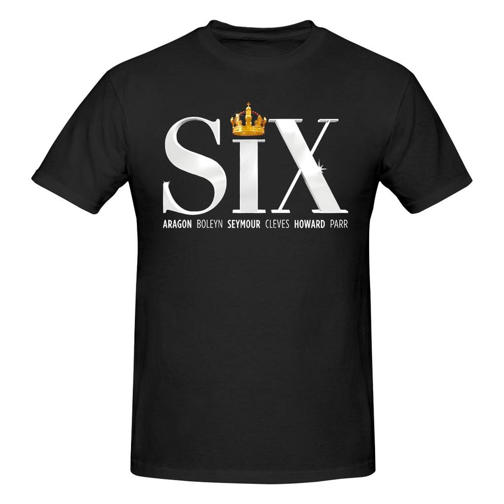 Divertente Six The Musical Logo Classico Unisex Stampato T-shirt Unisex T-Shirtunisexga