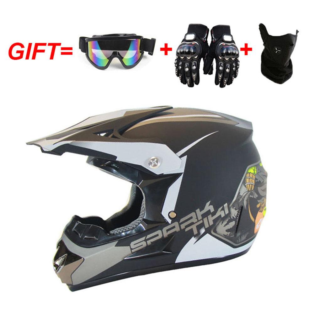 Off-road Motorcycle Helmet Full Covered Engineering Plastic Helmet