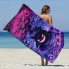 Children'S Bath Towel Gengar Towel Theme Beach Blanket Quick Dry Soft Swimming Towel For Beach Pool Bathyoga