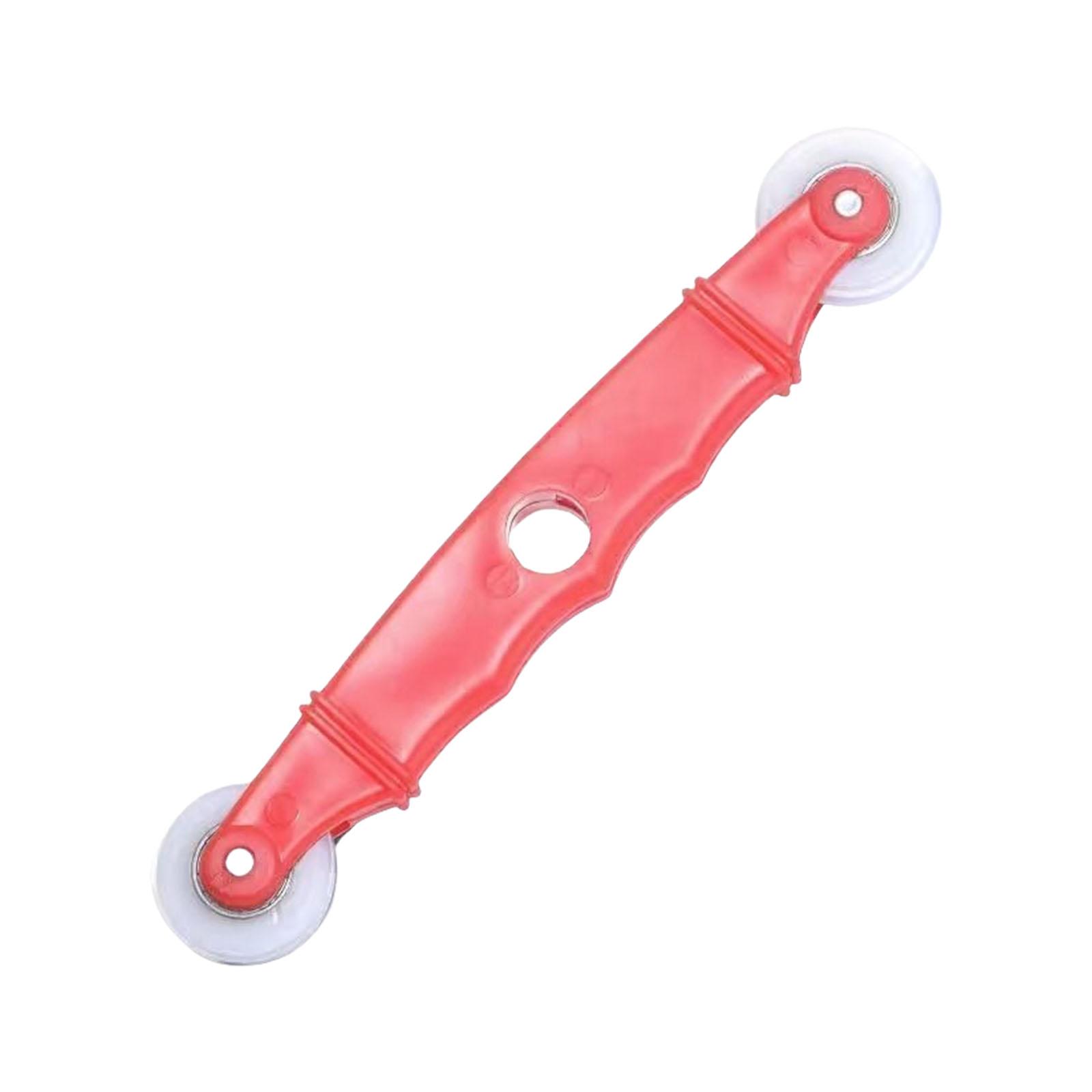

Efficient Screen Replacement Tool Featuring A Wooden Handle And Sturdy Metal Wheel Spline Roller For DIY Enthusiasts