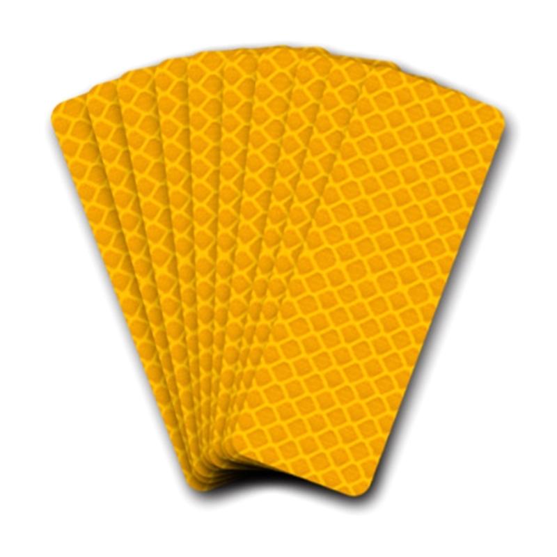 40packs Waterproofed Reflective Tape Car Rims Warning Sticker Driveway for Bicycles, Motorcycles, Wheelchairs
