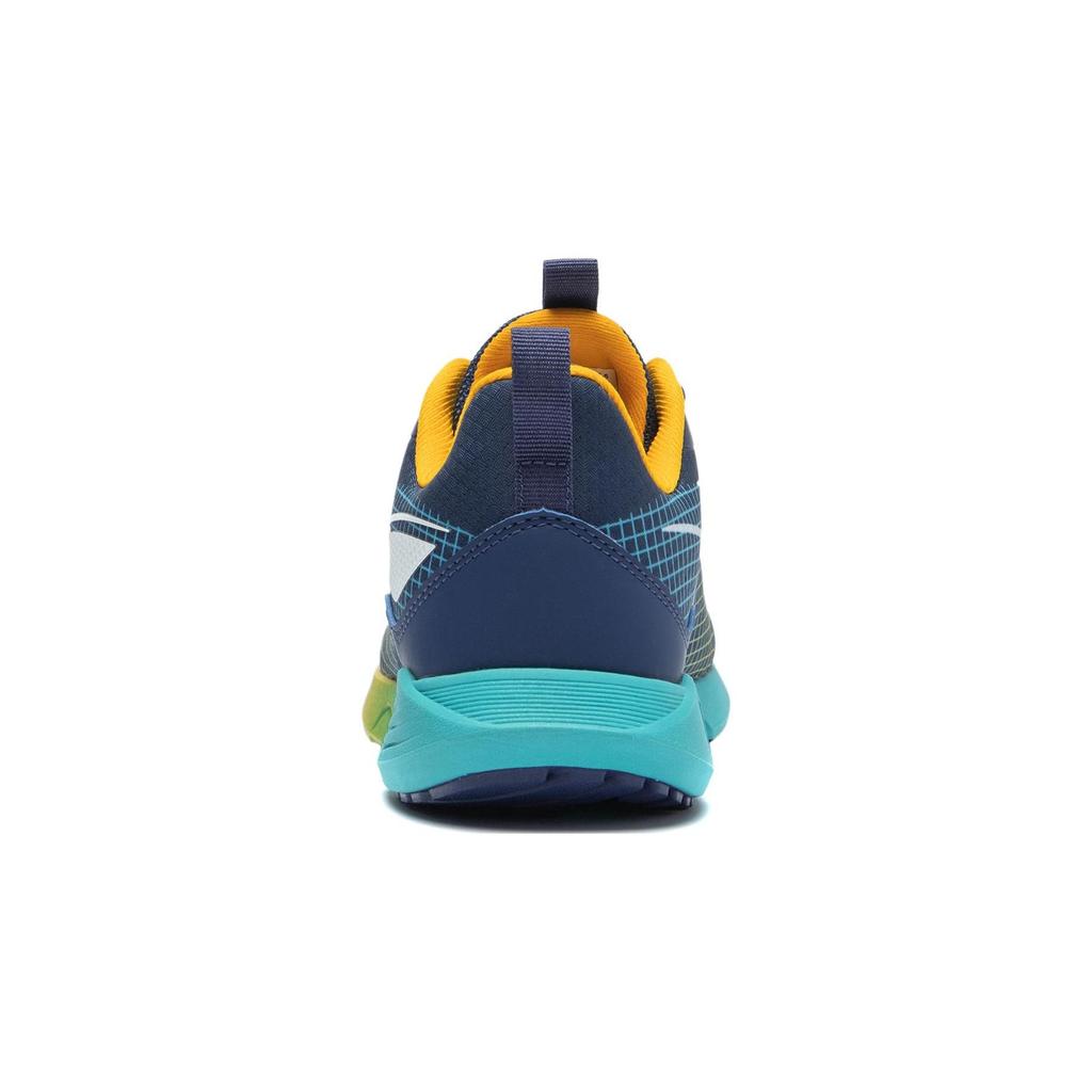 Li Ning Youth  Childrens Sports Trend Shock Absorption Rebound Lightweight Non-Slip Low-Top Running Shoes Kids Running Shoes Sky-Blue YKFS098-5
