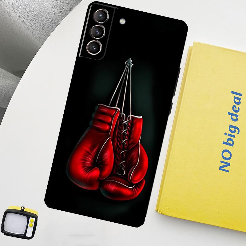Boxing Art Phone Case For Samsung Galaxy S26 S25 S24 Ultra S20 S21 S22 S23 Plus S10 S24 FE S25 FE Cover