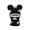 Ear Protection Winter Neck Gaiter Hat Acrylic Full Face Cover Hat Protective Pom Pom Hat  For Boys