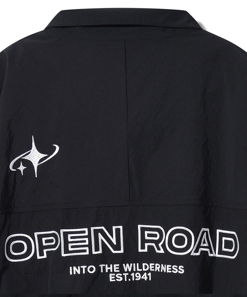 Jeep Rush Nylon Racing Jersey Zip-Up (Jq5Jpu202Bk)