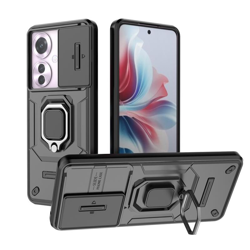 

For OPPO Reno 11F 5G Case Anti Shock Kickstand Magnet Armor Phone Cases for OPPO Reno11F Reno 11 F 5G CPH2603 6.7 Back Cover For Reno 11F 5G