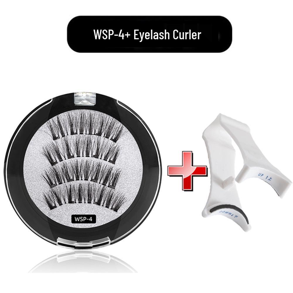 Magnetic Reusable False Eyelashes - Little Devil Quantum Set, Glue-Free, Long-Lasting, Natural Look