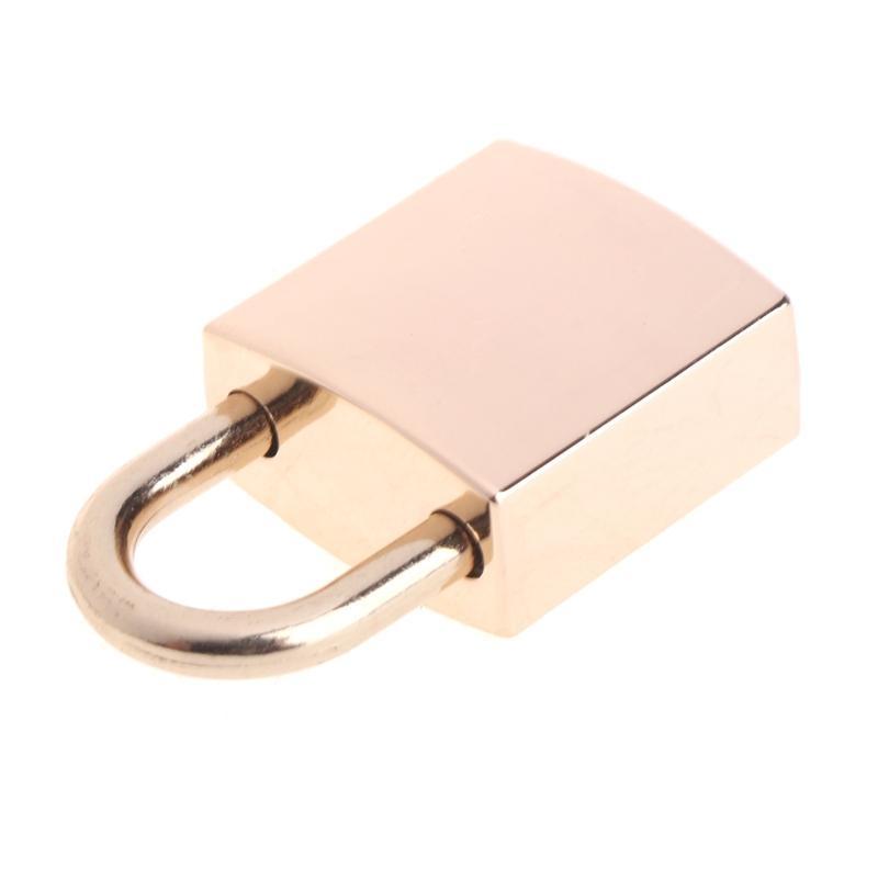 Mini Square Archaize Padlocks With For Key Metal For Wish Lock Jewelry Box Decorative Padlock For Boys, Girls, Students