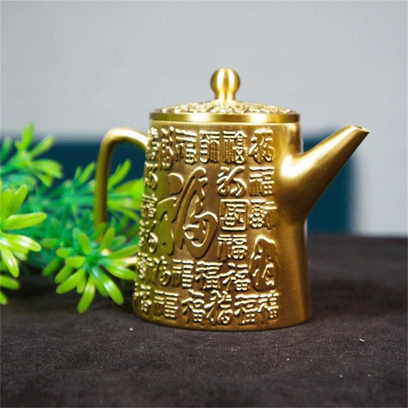 Practical Drink Dispensers Cold Kettles Beverage Container Copper Pitcher Large Water Kettles Suitable for Gatherings
