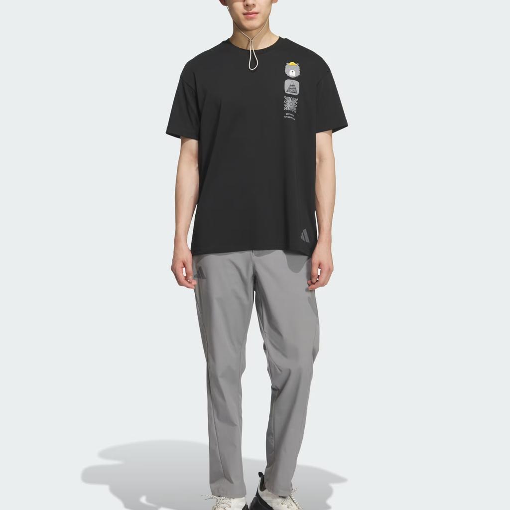 adidas Terrex FW25 Graphic Multi Crew Neck Loose Short Sleeve T-Shirt Men Tops KE3720