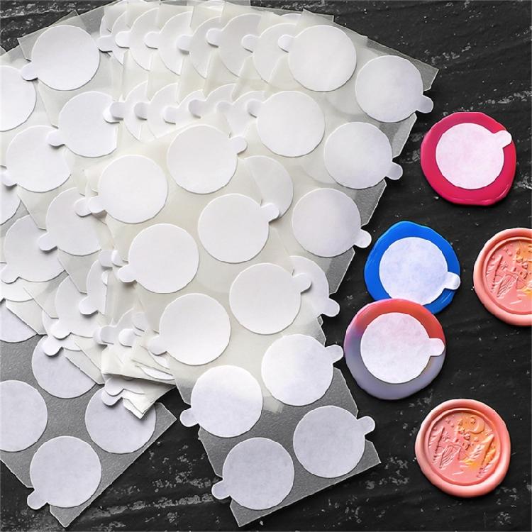 Double Sided Stickers Self Adhesive Double Sided Wax Seal Backing Stickers Dots