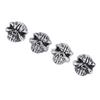 4PCS Tires Valve Stem Cap Universal Fit Skull Style Cool Look Valve Stem Cover for Car Truck Bike