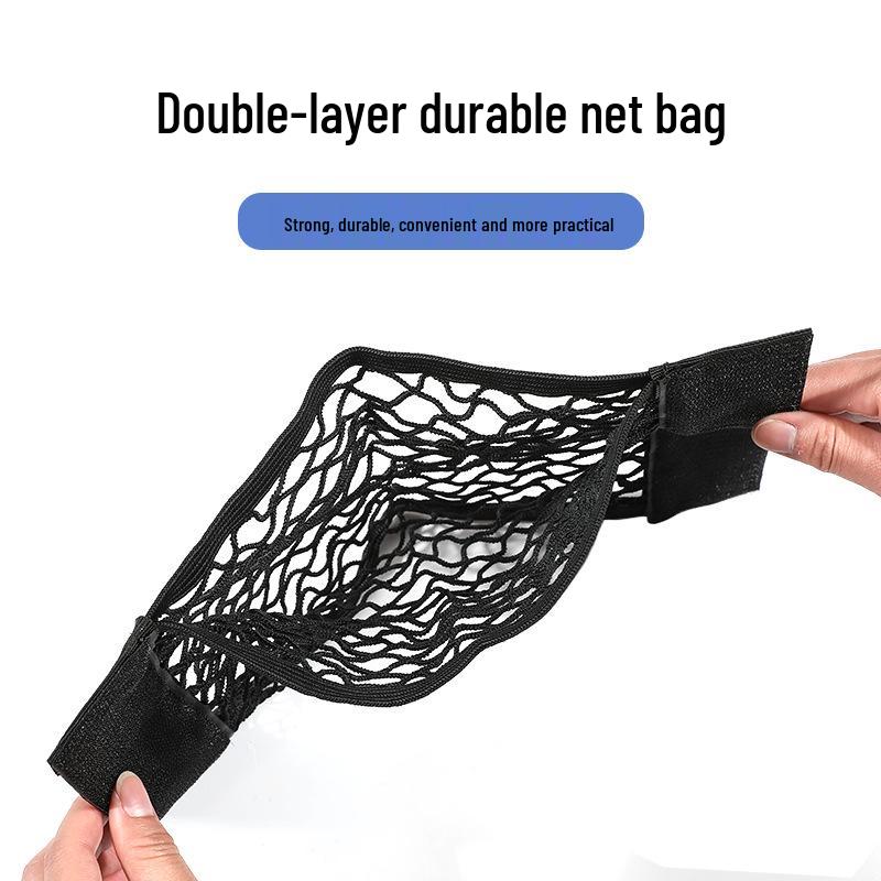 Car Velcro Trunk Storage Net Pocket