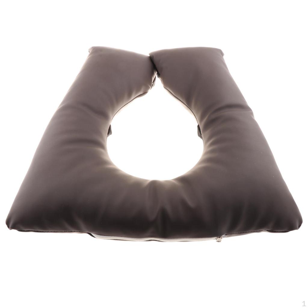 Pokrowiec na deskę sedesową, Uniwersalna poduszka, Krzesło toaletowe przyłóżkowe dla niepełnosprawnych