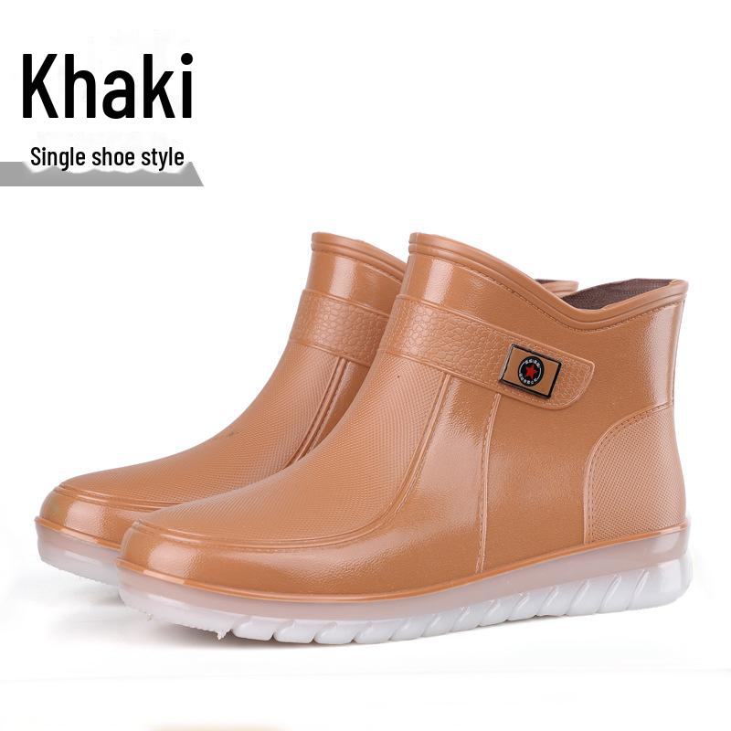 Women's Fashion Low-Top Outdoor Waterproof Non-Slip Rain Boots