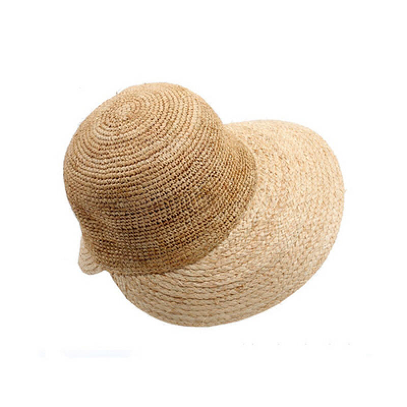 

Соломенная шляпа - Рафия Хелена Кепка от солнца H408 Raffia Beige／Free Size