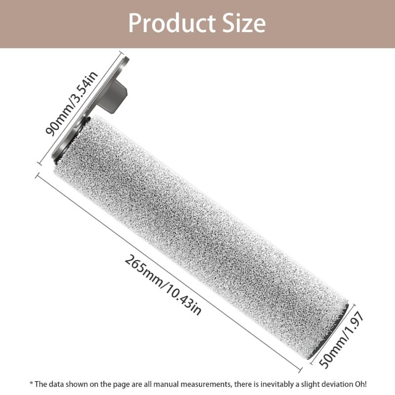 Main Brush Roller Brushes ABS Material Rolling Brushes Vacuum Cleaner Spare Part Suitable for GX5pro G9 Vacuum Cleaner